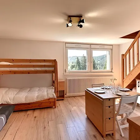 Le Nid Des Vosges - Appt Vue Montagne Apartment Gerardmer Exterior photo